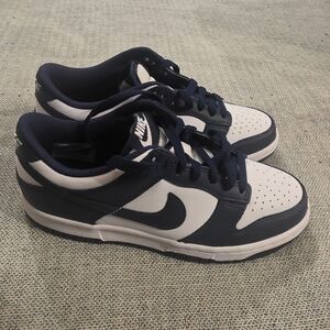 Nike Boy's Navy and White Sneakers